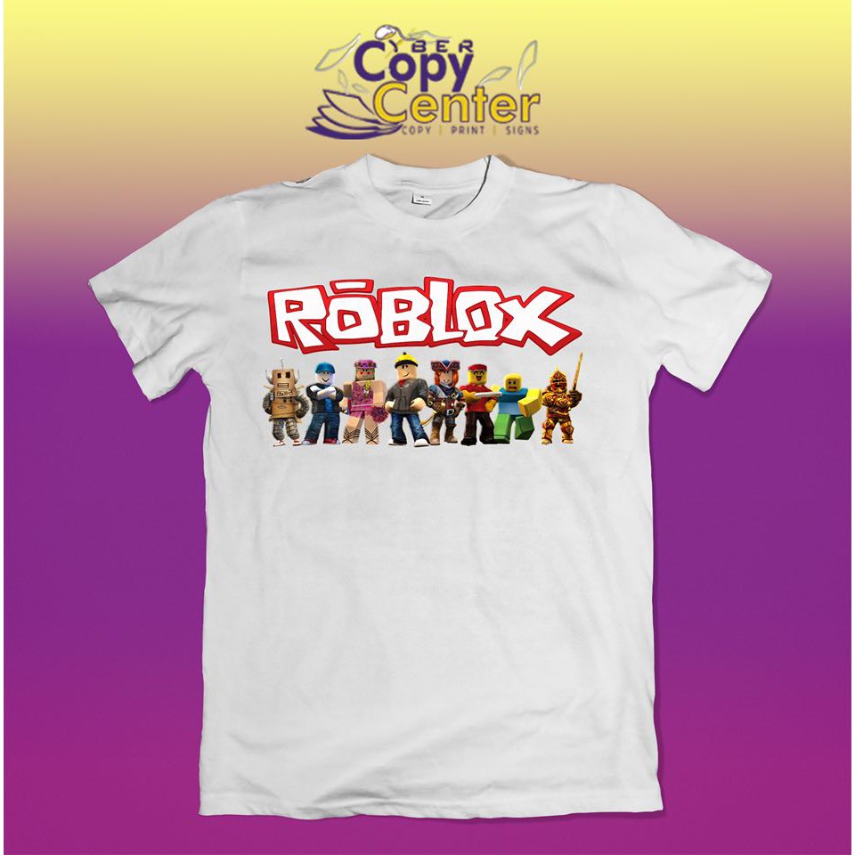 Roblox T Shirt The Crew Kids And Adult Size Shirt Shopee Philippines - roblox tshirt size