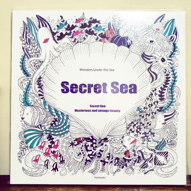 Download Secret Sea Wonders under the Sea Adult Coloring Book | Shopee Philippines