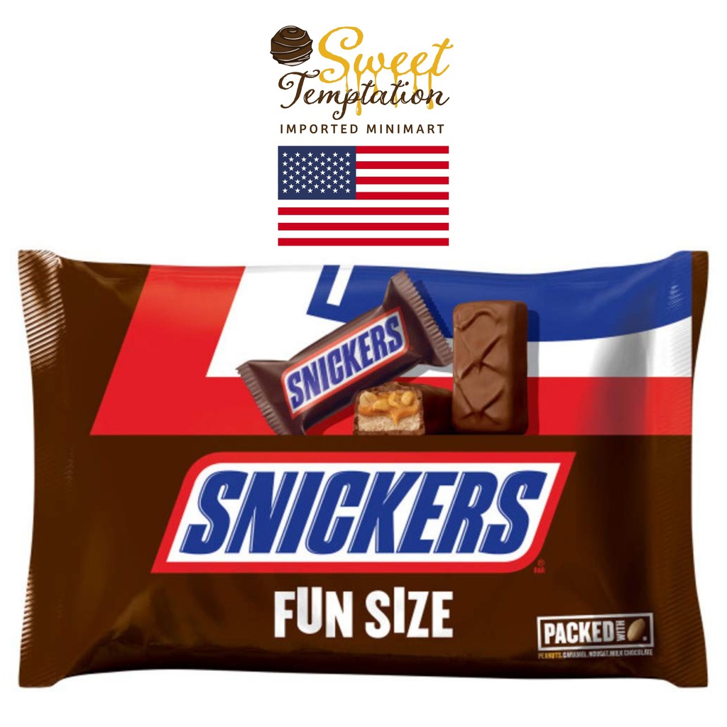 Snickers Fun Size Chocolate Candy Bars 10 59 Oz Shopee Philippines