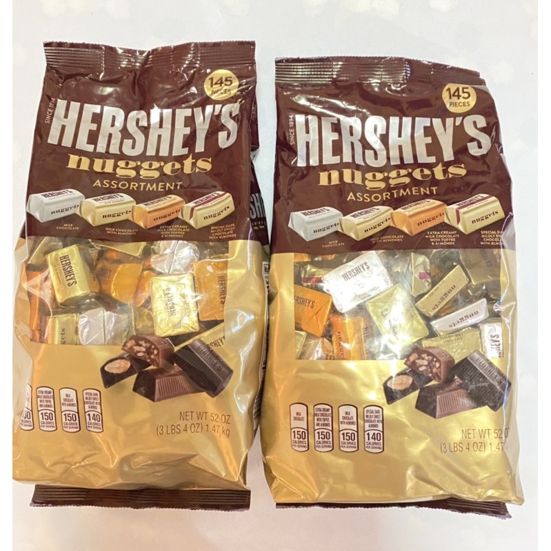 Hershey’s Nuggets Assortment 145pcs. 1.47kg Shopee Philippines