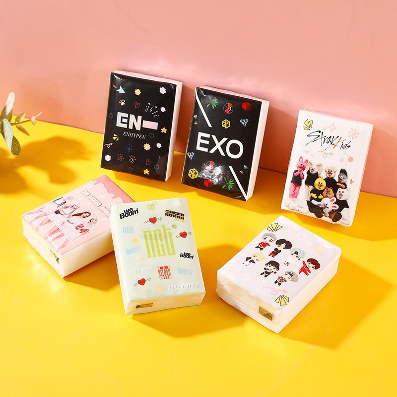 Kpop BTS Blackpink Enhypen NCT EXO Stray Kids Tissue presyo lang ₱104