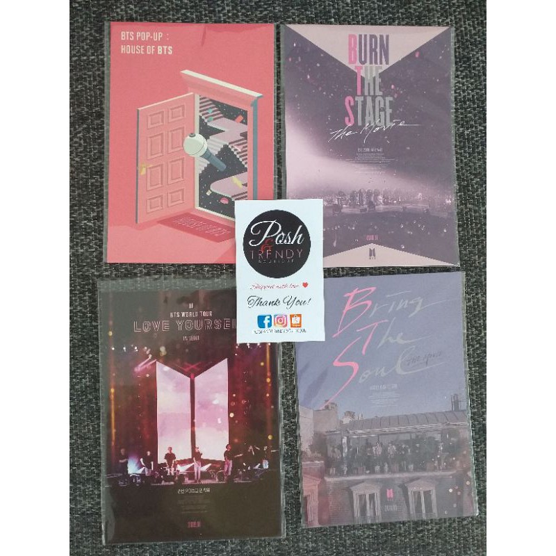 Bts Official Movie Postcards | Shopee Philippines