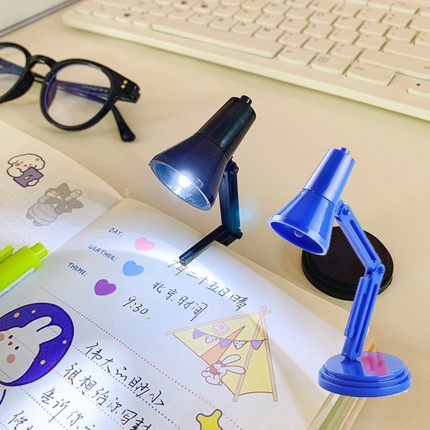 Mini Book Light Foldable LED Table Desk Book Reading Lamp for Home Room