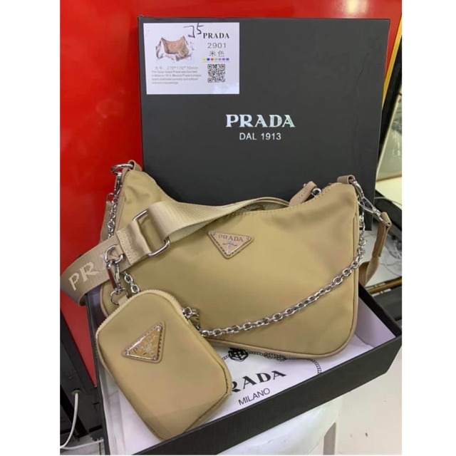 prada box bag