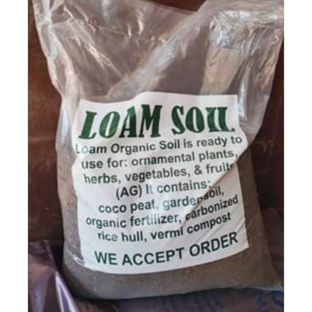 Loam soil, potting mix, organic garden | Shopee Philippines