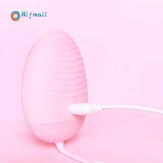 Mini Electric Face Cleaning Brush Pore Cleanser Silicone Facial Massager Brush Waterproof Sonic Skin Scrubber #2