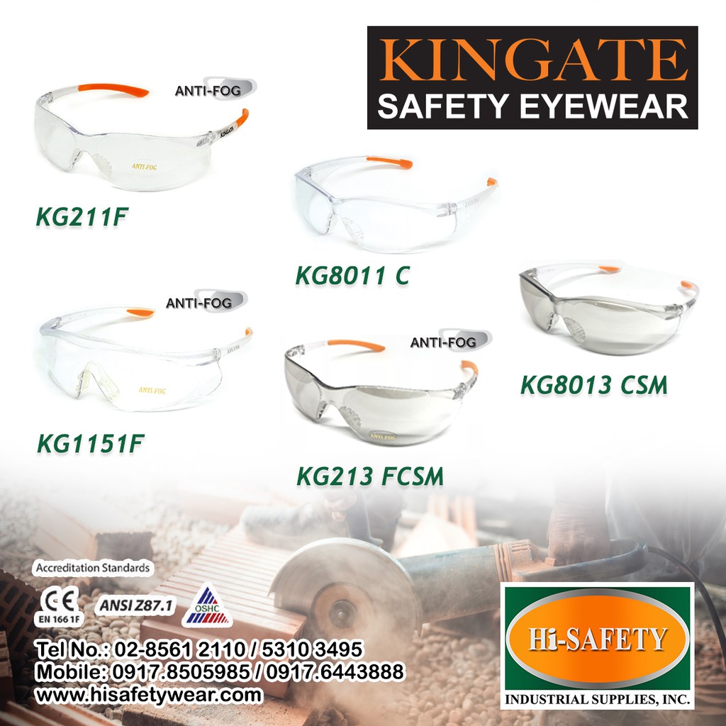 KINGATE SAFETY EYEWEAR Shopee Philippines