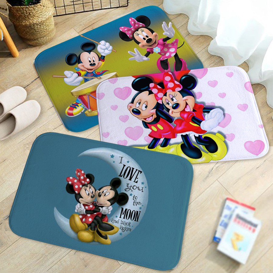 Mickey Mouse Welcome Floor Mats Anti Slip Mat Rugs Floor Mat
