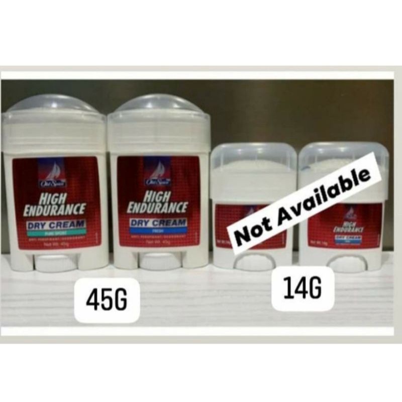High Endurance Deodorant 45g (2 pcs 300 only) Fresh and Pure sport Variant