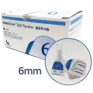 ⋮ NovoFine Insulin Pen Tip Needles 32G 4mm / 6mm Plus 4mm 100s with FREEBIES #6