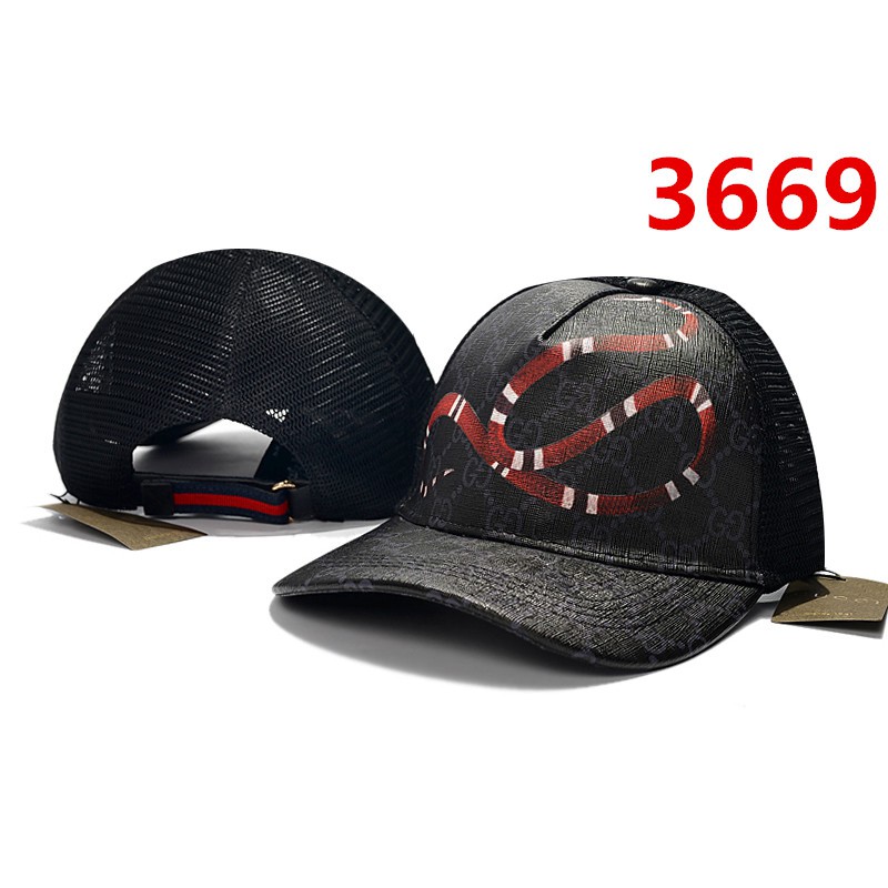 gucci snake cap black