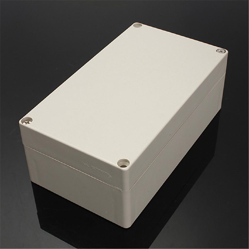Waterproof ABS Plastic Electronic Box White Case 6 Size Shopee