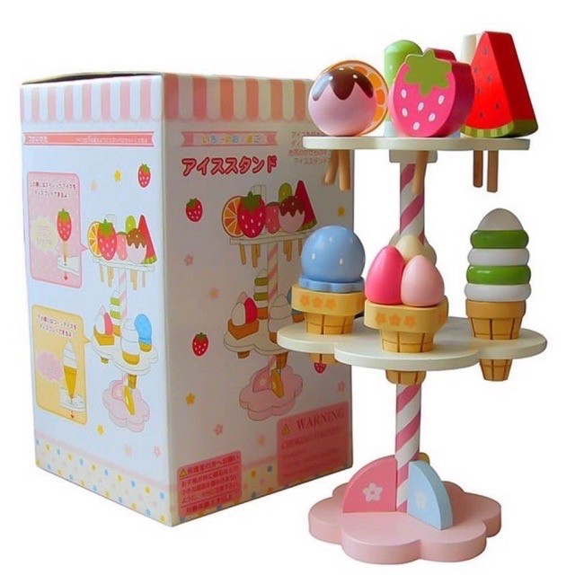 pretend play ice cream stand