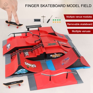 Joyxeon. Skate Park Ramp Parts for Tech Decks Fingerboard Finger Board  Parks Gift For Kids