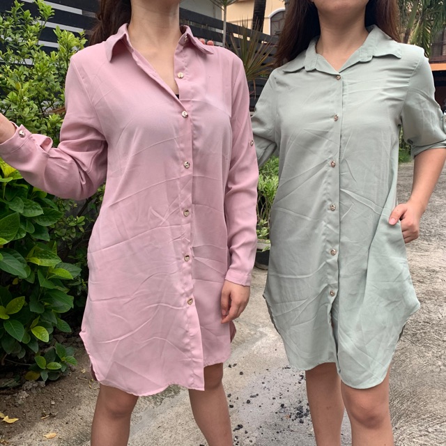polo dress pink