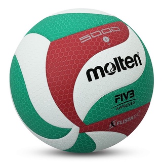 Molten V5M5000 Volleyball Official FIVB PU Leather Size 5 Outdoor Match ...