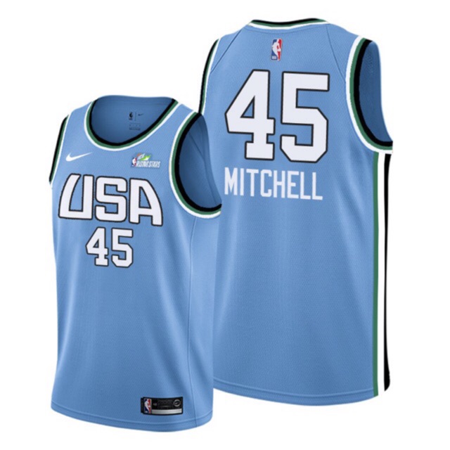 donovan mitchell usa jersey