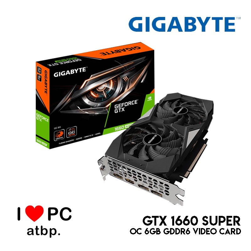 Видеокарта gigabyte geforce gtx 1660 super oc 6gb gv n166toc 6gd какая память