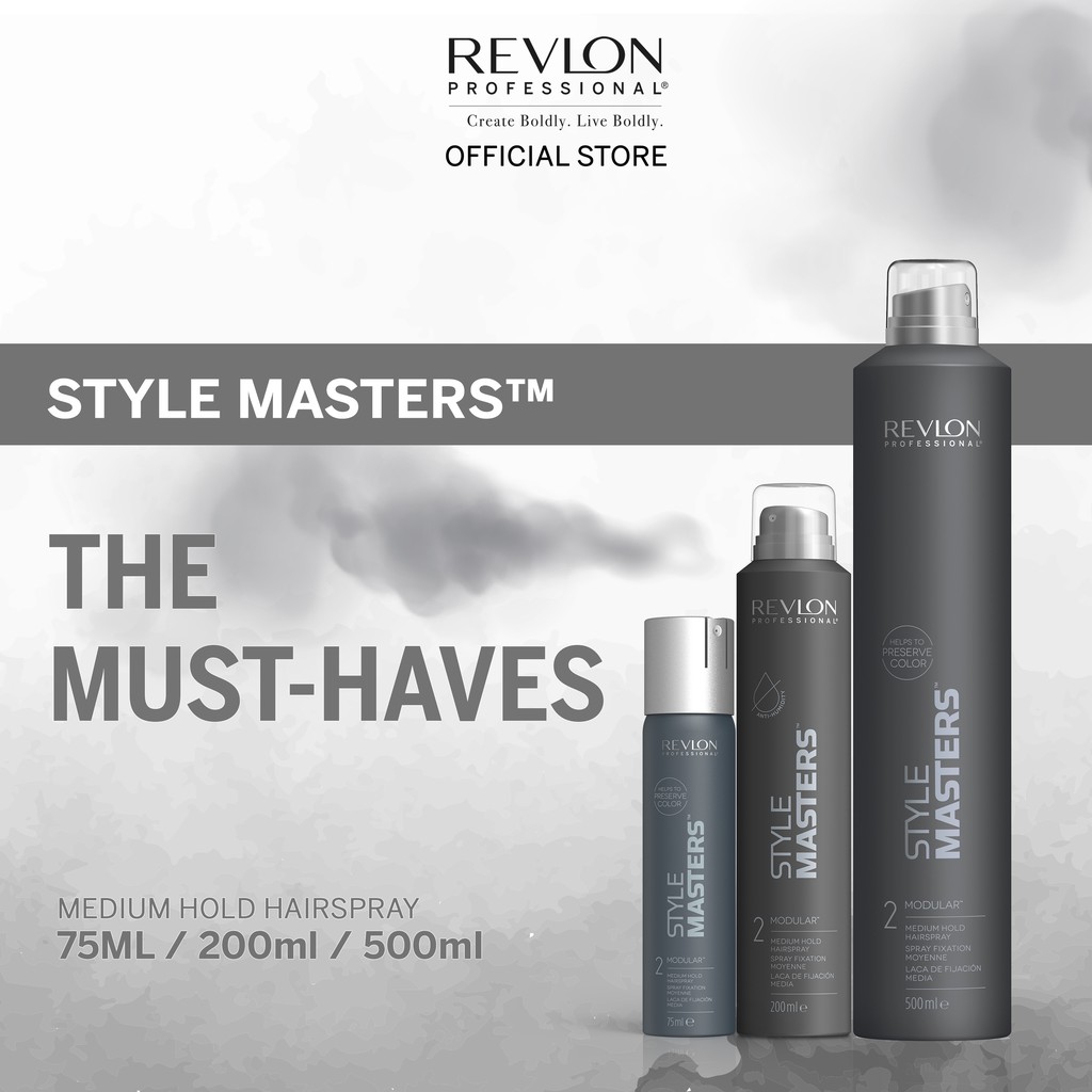 Revlon Professional Style Masters Hairspray Modular (Medium Hold Hairspray)  | Shopee Philippines