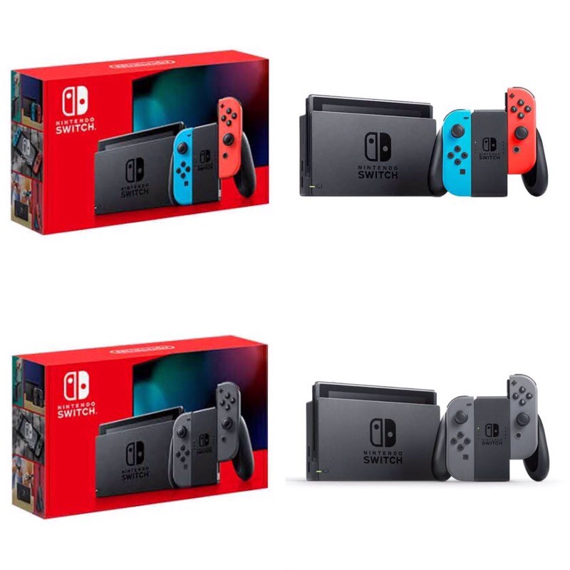 Nintendo Switch V2 Neon/Gray Joy-Con [Ships Within 24hrs] | Shopee ...