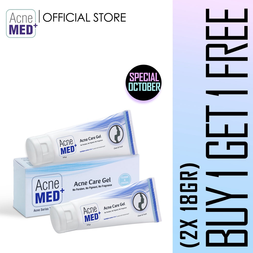 Acnemed Acne Care Gel / Facial Acne Medication 18 gr | Shopee Philippines