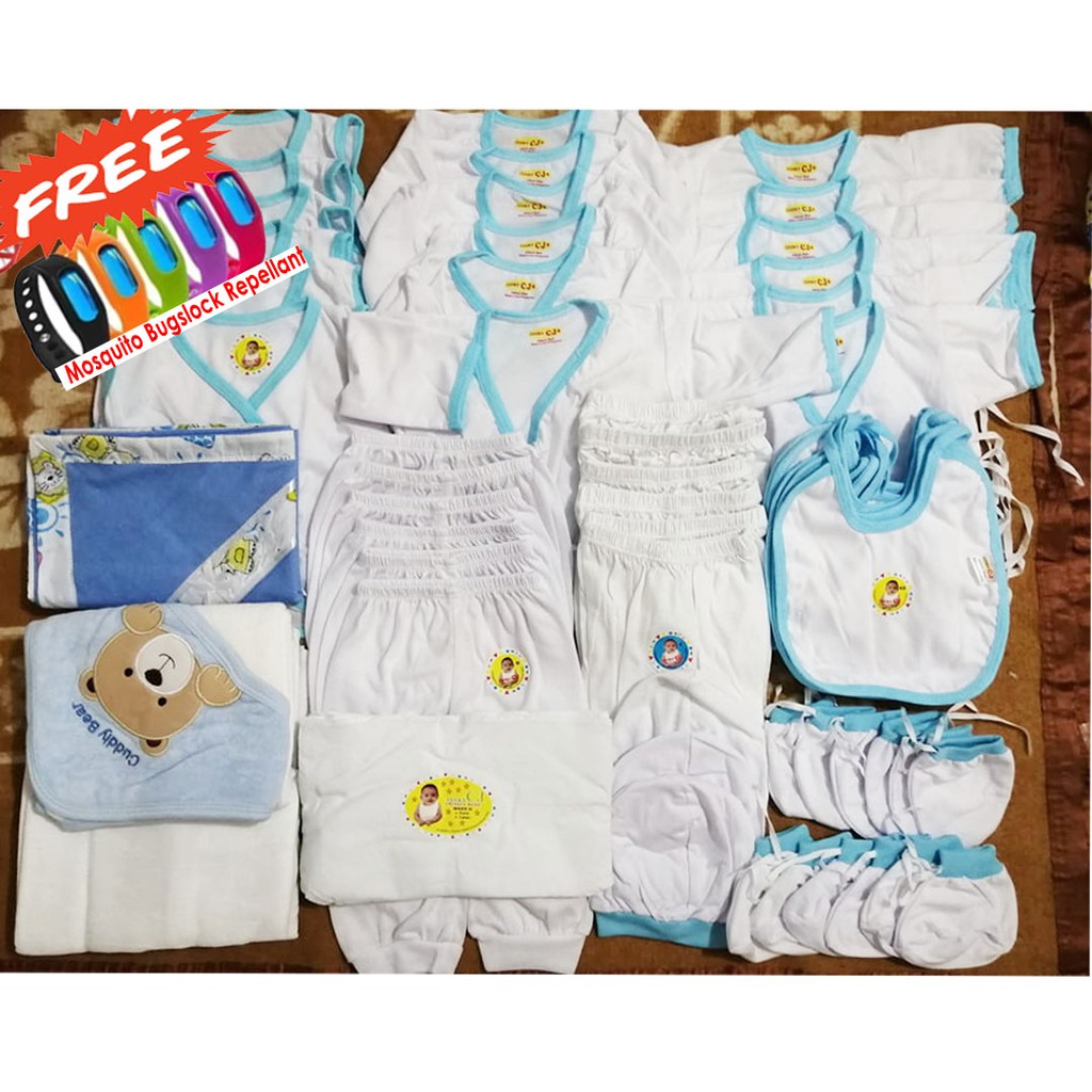 Newborn Clothes Set for Baby Boy Blue | Shopee Philippines