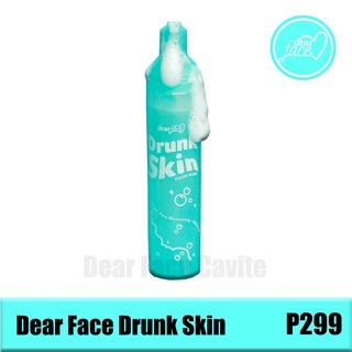 dear face drunk skin face wash