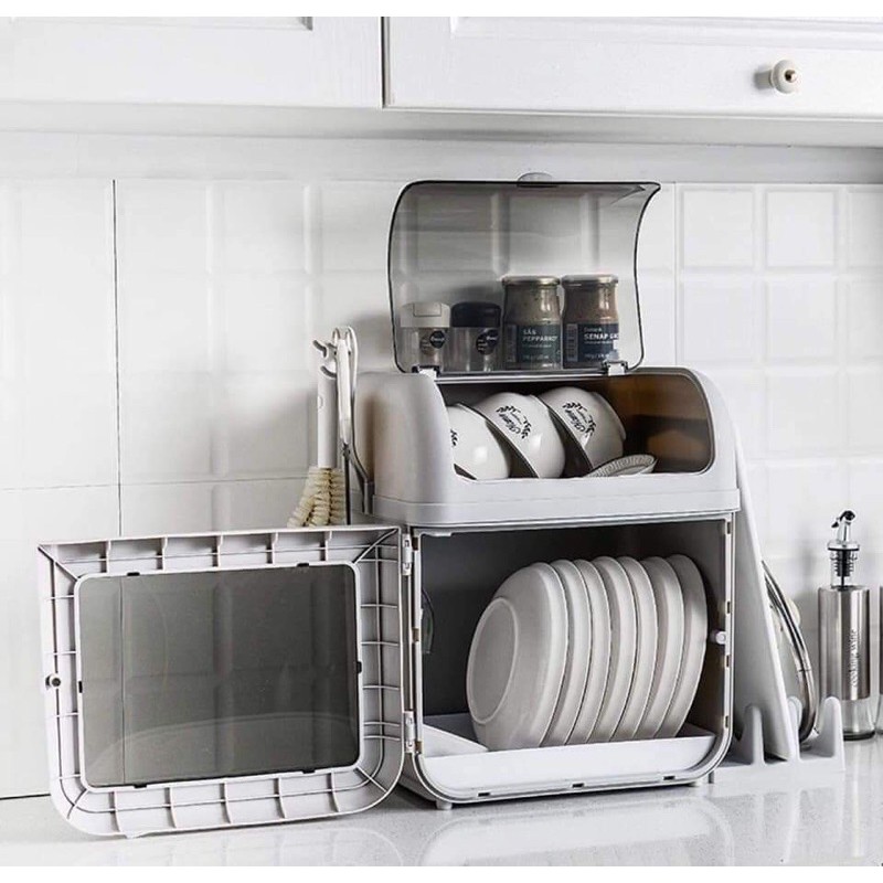 Storage Box Dish Rack Kitchen Shopee Philippines