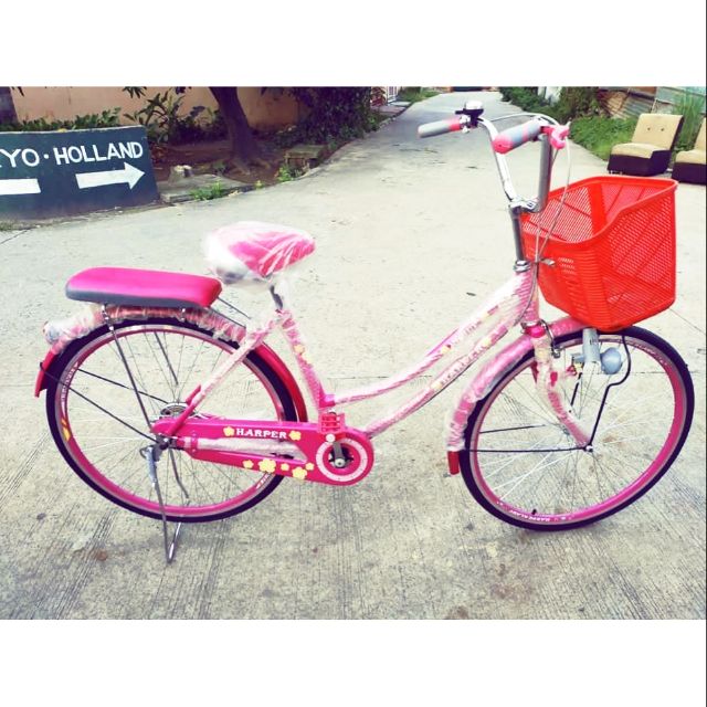 korean bike with basket