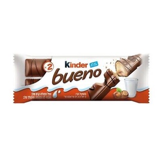 HALAL - Kinder Bueno Chocolate With Milk & Hazelnuts 43g x 1 piece ...