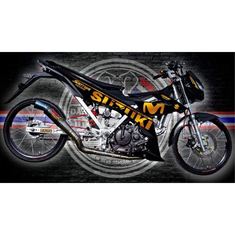 raider 150 fi laminated decals (MOVISTAR) Shopee Philippines