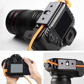 DSLR Camera Tether Tools Tether Block with Arca Quick Release Plate for Camera Tripod Ballhead Cable fixed Lock Port Protector Kits