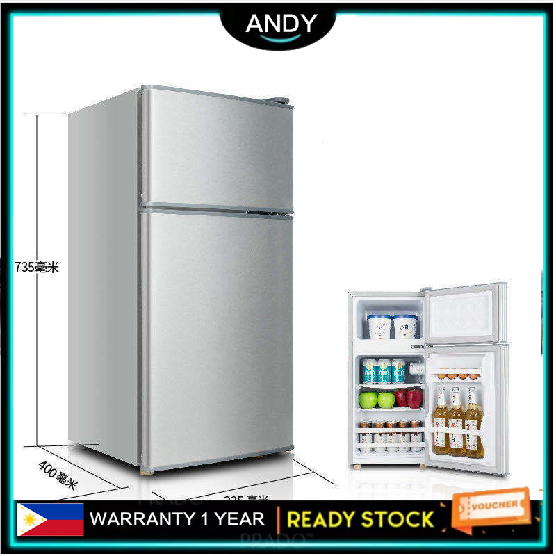 118L Two Door No Frost Smart Refrigerator | Shopee Philippines