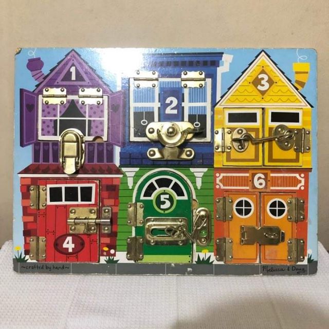 melissa and doug latches board