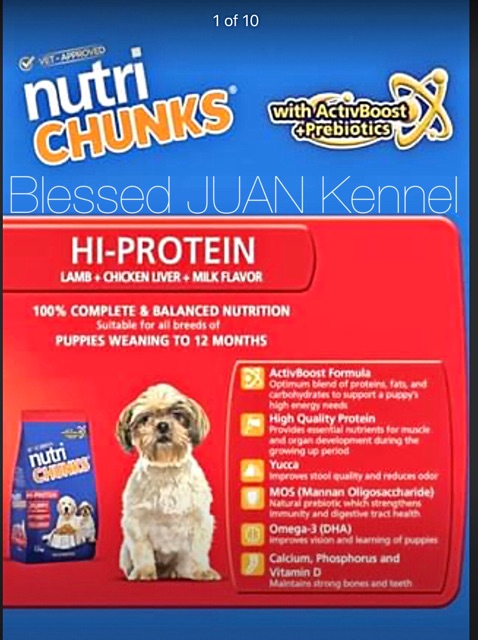 Nutri Chunks Premium Dogfood Shopee Philippines