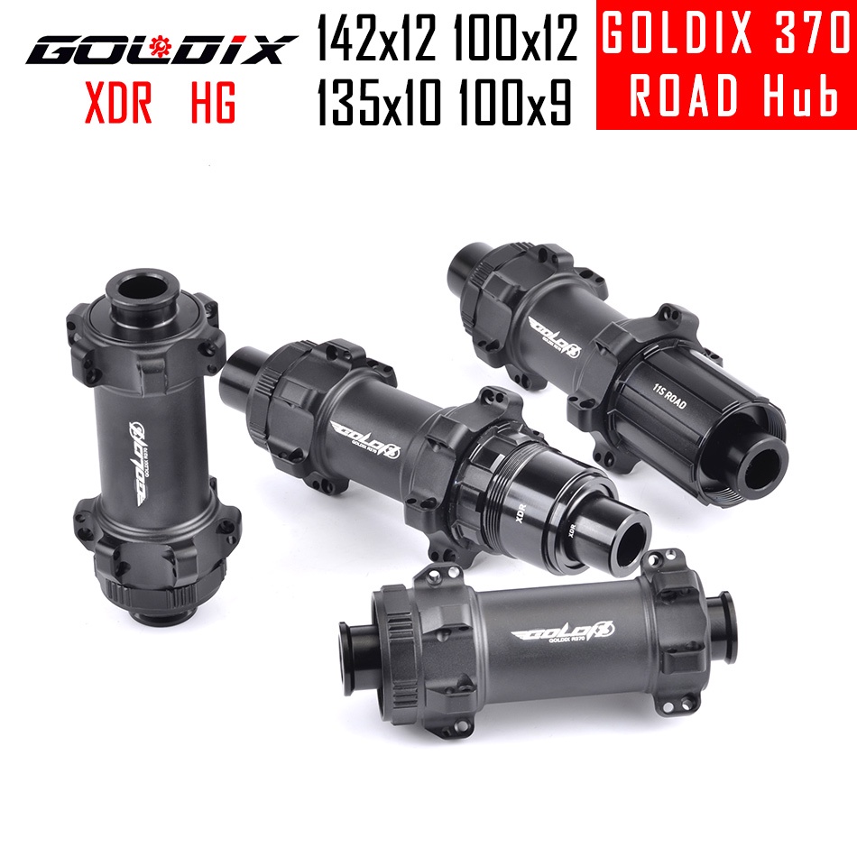GOLDIX 370 DT SWISS 350 Disc Brake Road Bike Hubs Straight Pull Sealed ...