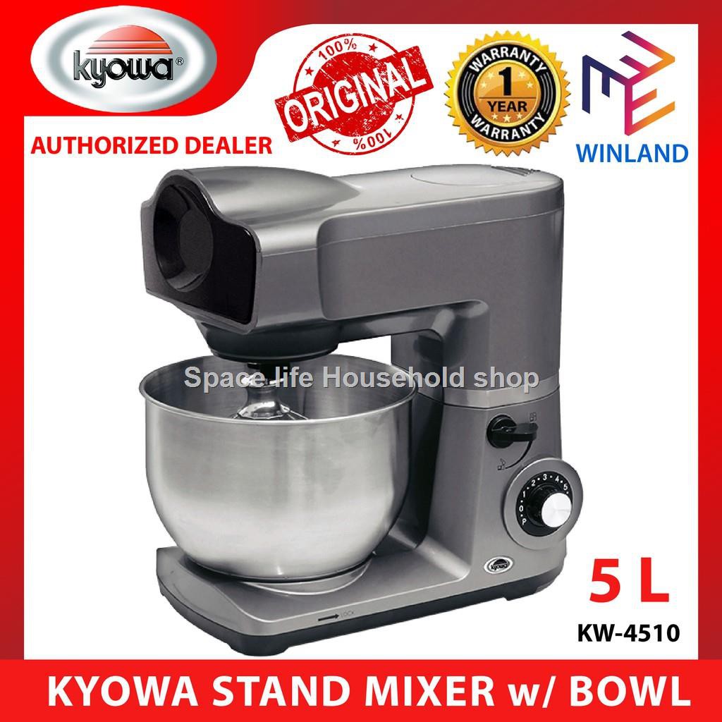 Kyowa 6Speed 5Liters Stand Mixer with Accessories Stainless Steel