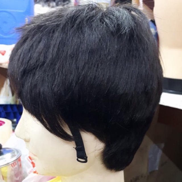 Men Wig Human Hair Toupee Wig For Men Shopee Philippines
