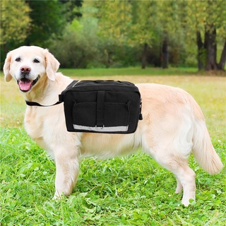 Pet Supplies New Style Backpack Piggy Bag Dog Outing Reflective Strip Safety