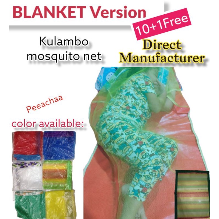 Blanket Mosquito kulambo nett version big size | Shopee Philippines