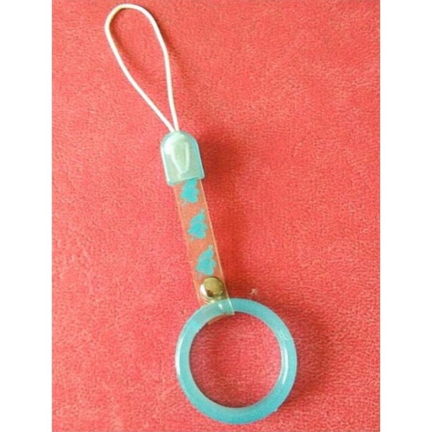 Brand New Circular Blue Ring Key Chain (Best for Mobiles, Bags, Keys