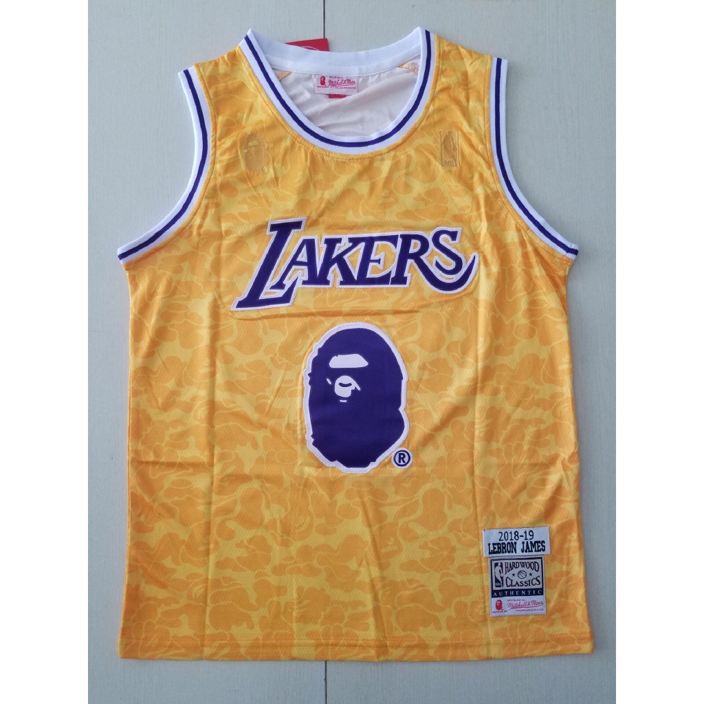 bape lebron jersey