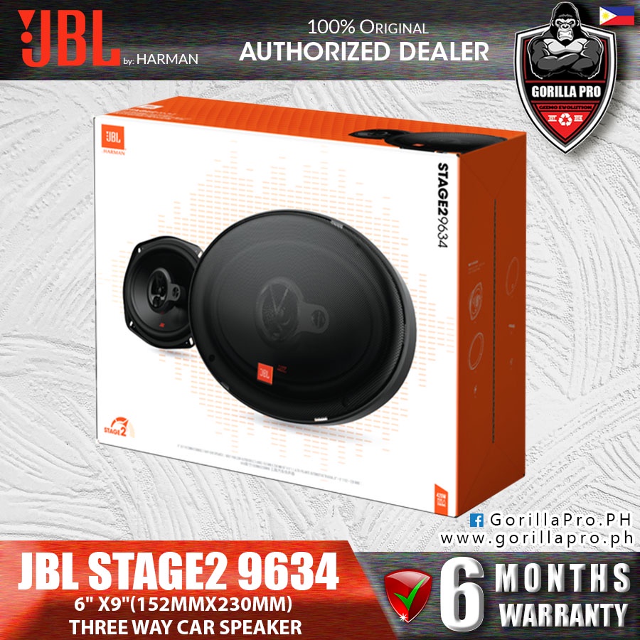 ORIGINAL JBL Stage2 9634 ( 6x9 ) -SOLD IN PAIR- 4 ohm 420 watts stage2 ...