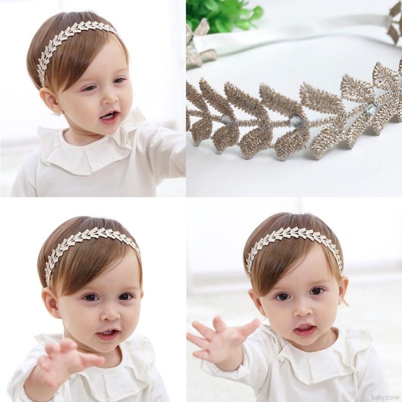 Baby Headband Wheat color Kids Girls Elastic Hair Accessories For Children Gold  Hair Band accessoire | Shopee Philippines
