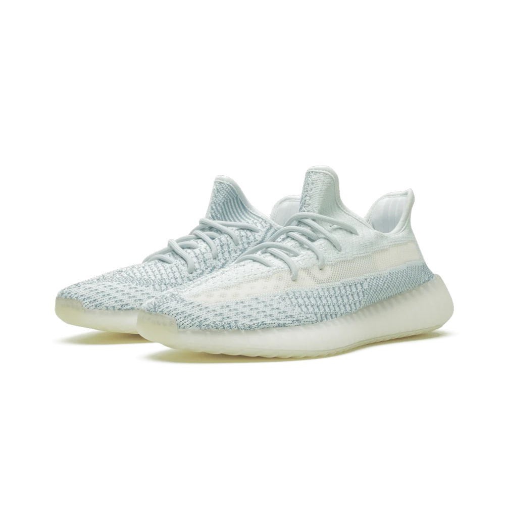 yeezy boost 350 cloud white reflective