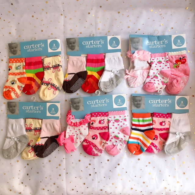 carters socks baby girl