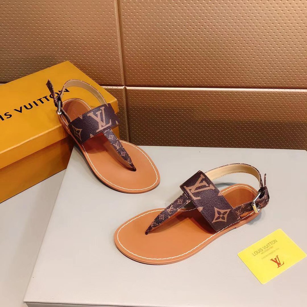 louis vuitton flat sandals