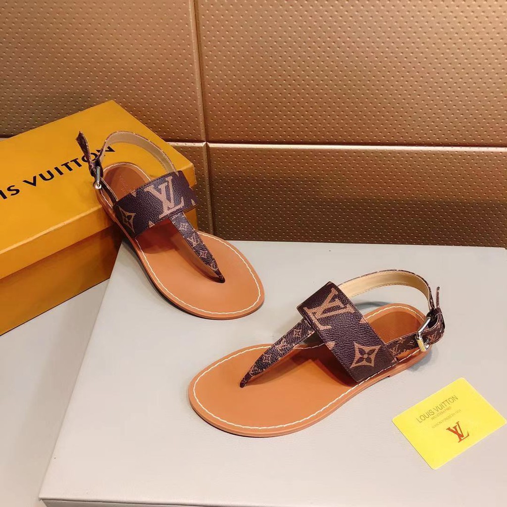 womens louis vuitton flip flops