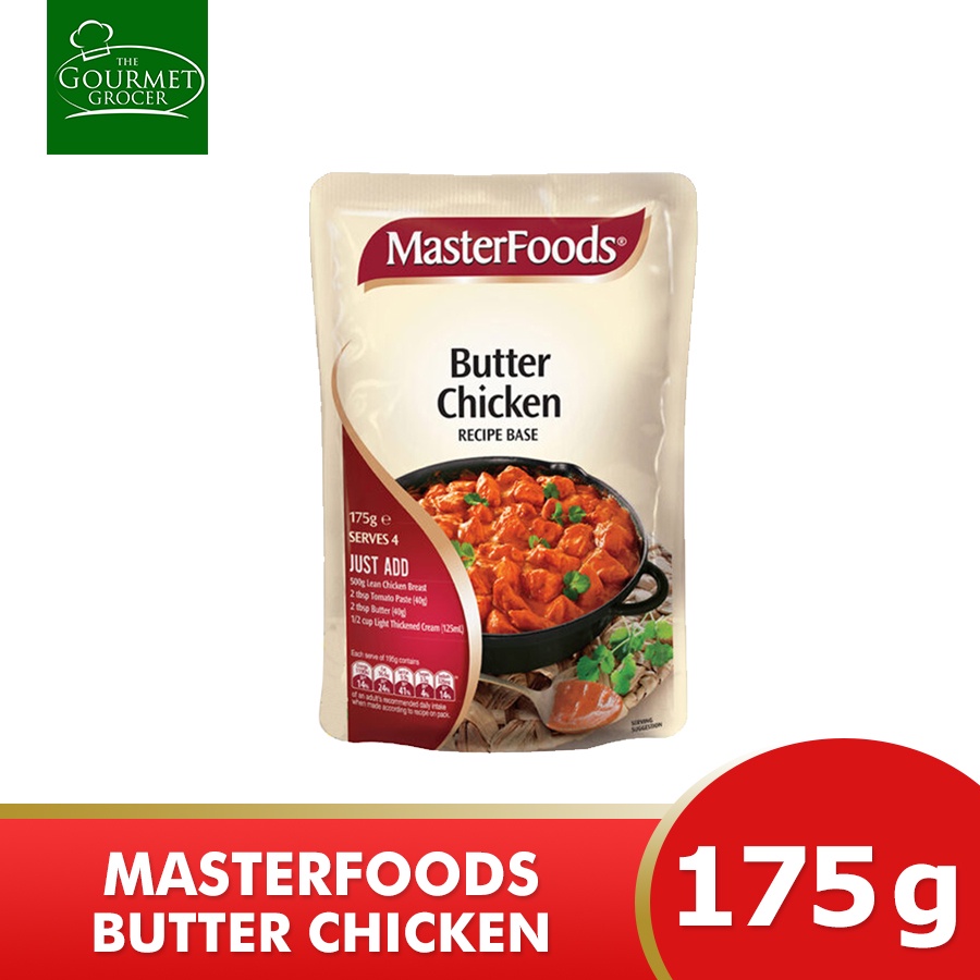 MasterFoods Recipe Base Butter Chicken 175g | Shopee Philippines