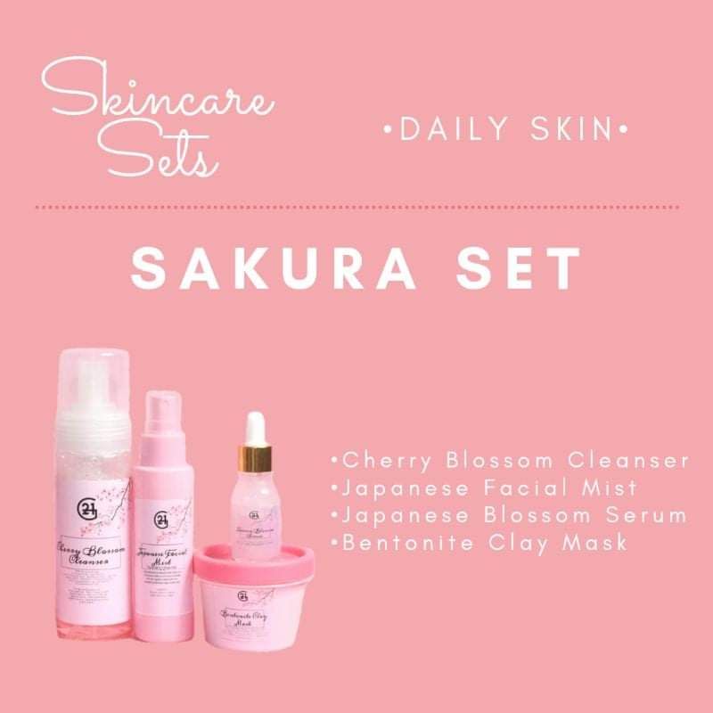 G21 Sakura Skincare Set | Shopee Philippines